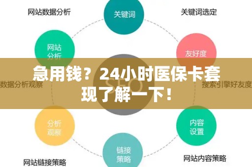 天津急用钱？24小时医保卡套现了解一下！